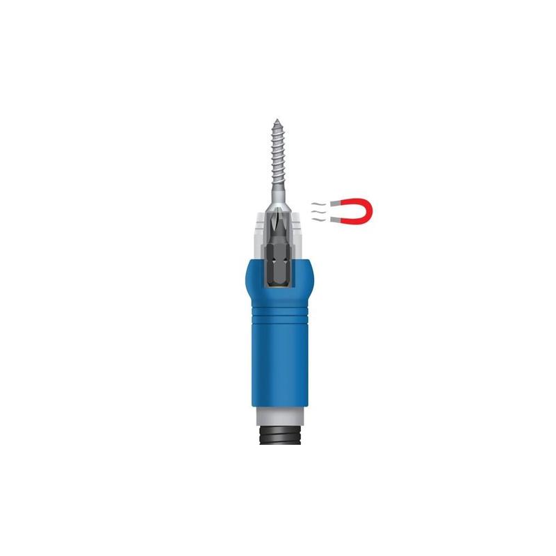 1/4" Bit Dr. Mag-Lock Chuck Flex Extension - Wadamart