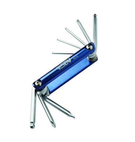 Folding MM HEX Key Set, 9 pcs