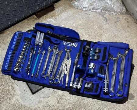 Complete Motorcycle Tools set (77 pcs) SBV Tools - Wadamart