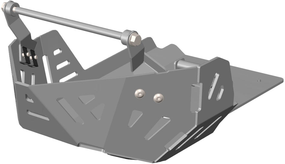 ALUMINUM TRAIL ENGINE GUARD CROSSPRO KTM 390 ADVENTURE R 2025 - Wadamart