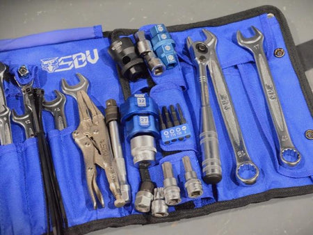 Complete Motorcycle Tools set (77 pcs) SBV Tools - Wadamart