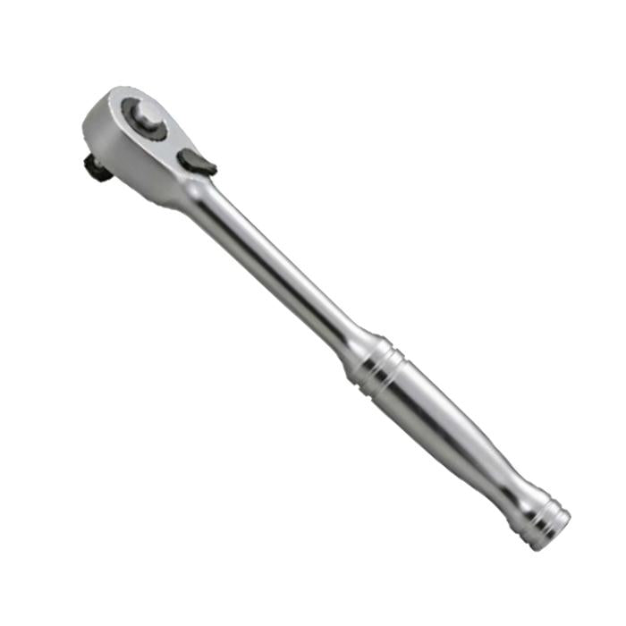 3/8" Dr.72T Full Polishing Ratchet Handle & Slim Head Construction