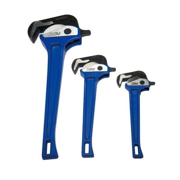One-Hand Rapid Pipe Wrench