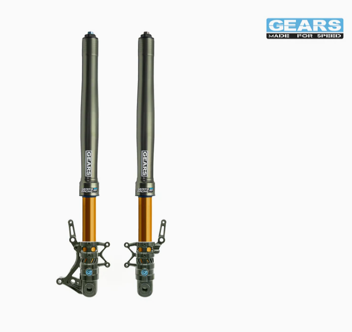 HONDA MSX/Grom 125/Monkey 125/DAX 125 (22~) Gears Fork Aluminum 330 Inverted-Forks ( GFA330 ) - Wadamart