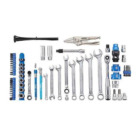 Complete Motorcycle Tools set (77 pcs) SBV Tools - Wadamart
