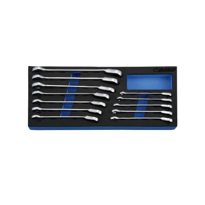 12 Pcs Reversible Gear Wrench Set