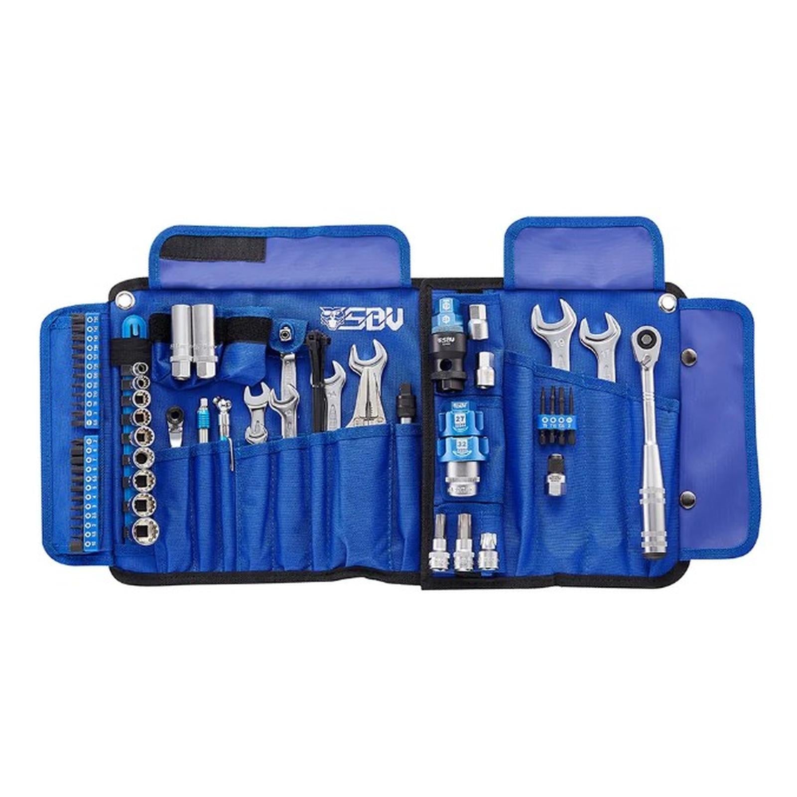 Complete Motorcycle Tools set (77 pcs) SBV Tools - Wadamart