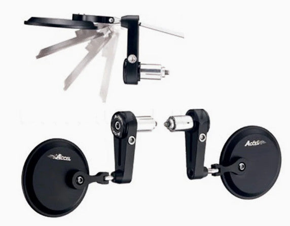 Accel Round Folding Mirrors