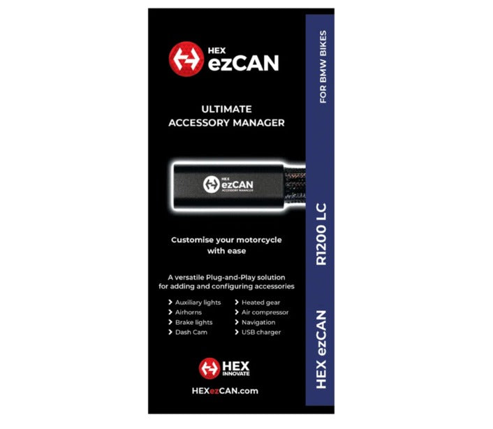 HEX ezCAN R1200 LC Plug & Play untuk Motor BMW - Wadamart