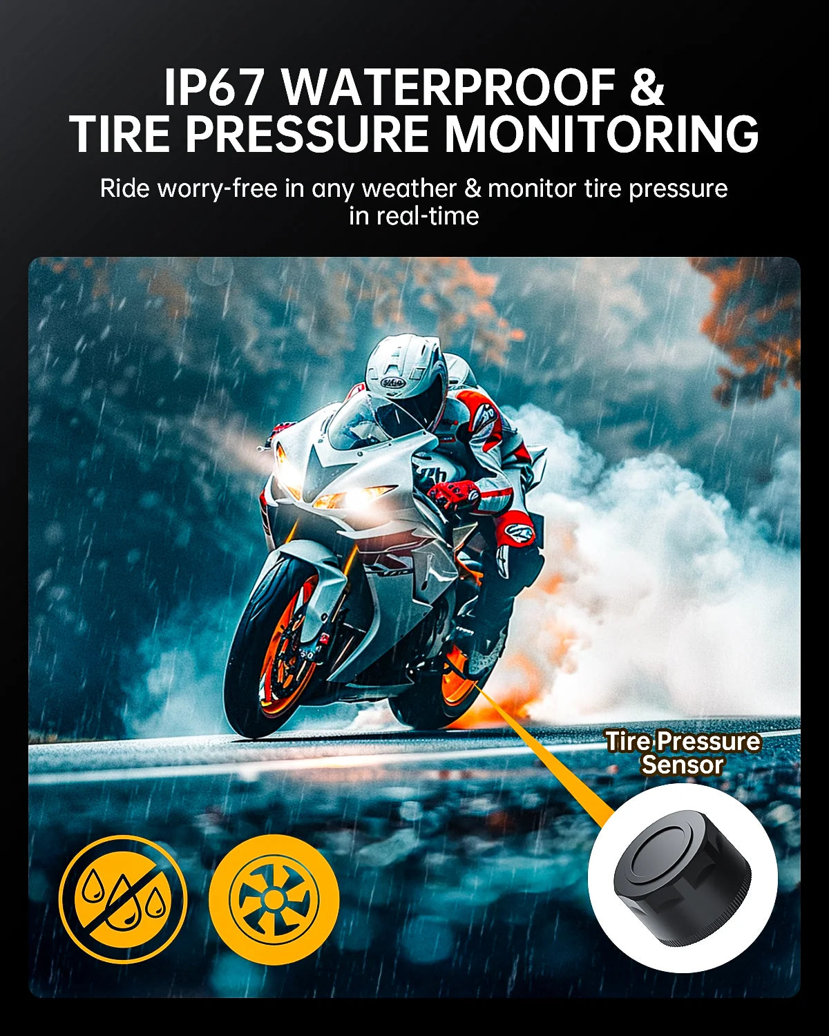 JADO H1 Motorcycle Smart Riding System - Wadamart